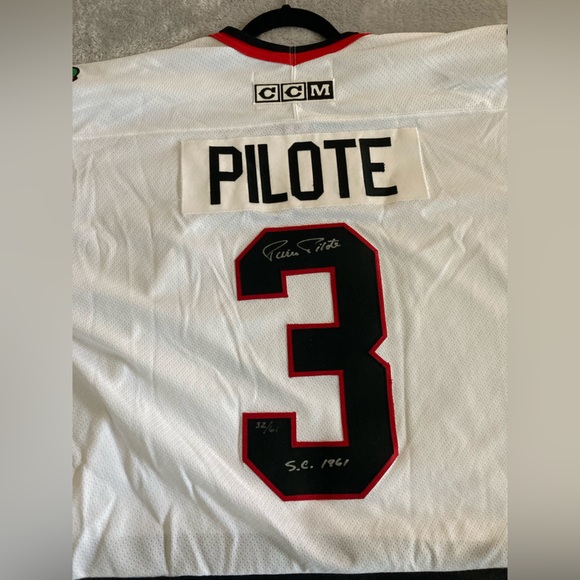 SIGNED Pierre Pilots #3 Jersey - Picture 5 of 6